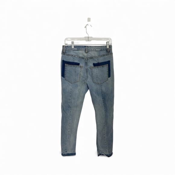 Rachel Roy straight ankle shadow pocket jeans - Picture 2 of 12